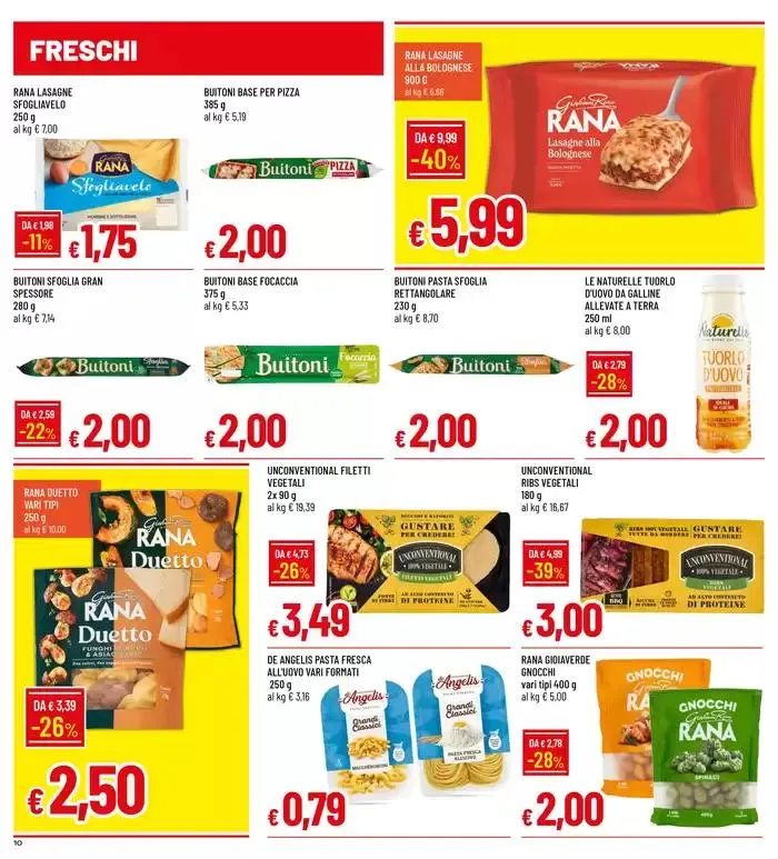 TANTI PRODOTTI DA 0,50 A 3 EURO da 6 febbraio a 19 febbraio di 2025 - Pagina del volantino 10