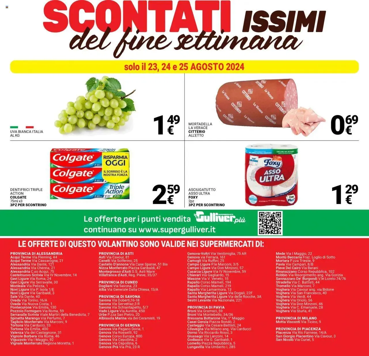 Volantino Gulliver da 20 agosto a 30 agosto di 2024 - Pagina del volantino 39