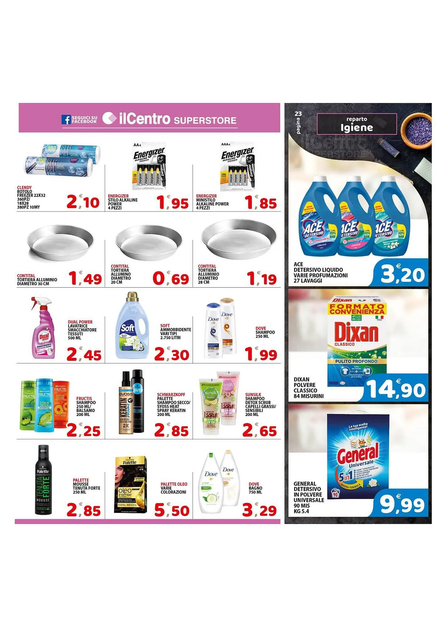 Volantino Il Centro Superstore da 21 febbraio a 5 marzo di 2024 - Pagina del volantino 23