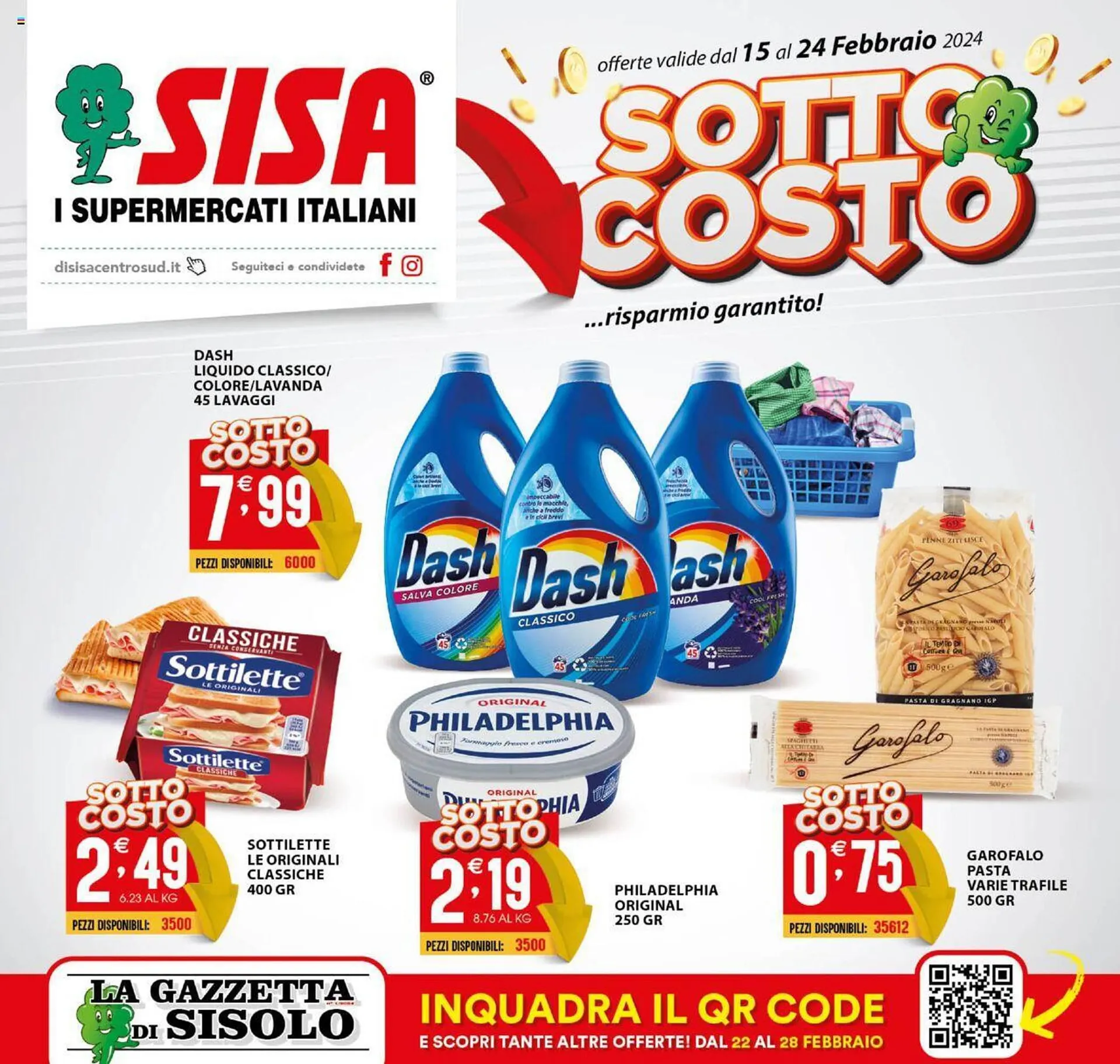 Volantino Sisa da 15 febbraio a 24 febbraio di 2024 - Pagina del volantino 1