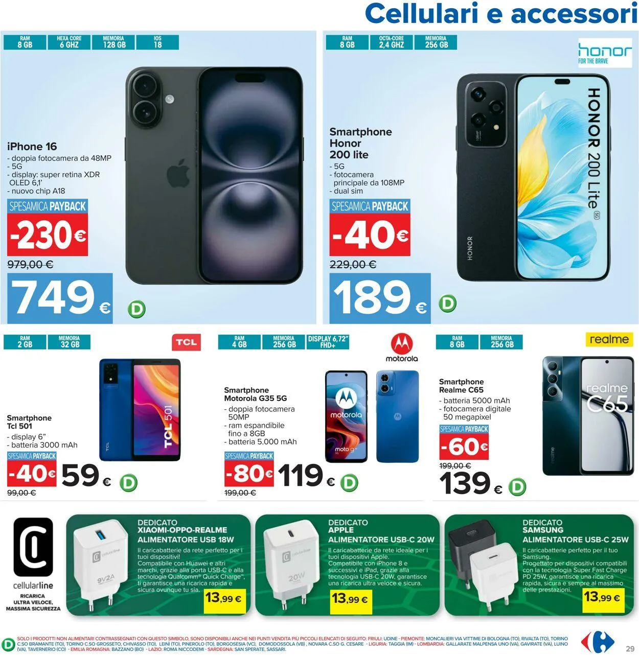 Carrefour Volantino attuale da 21 agosto a 4 settembre di 2025 - Pagina del volantino 29