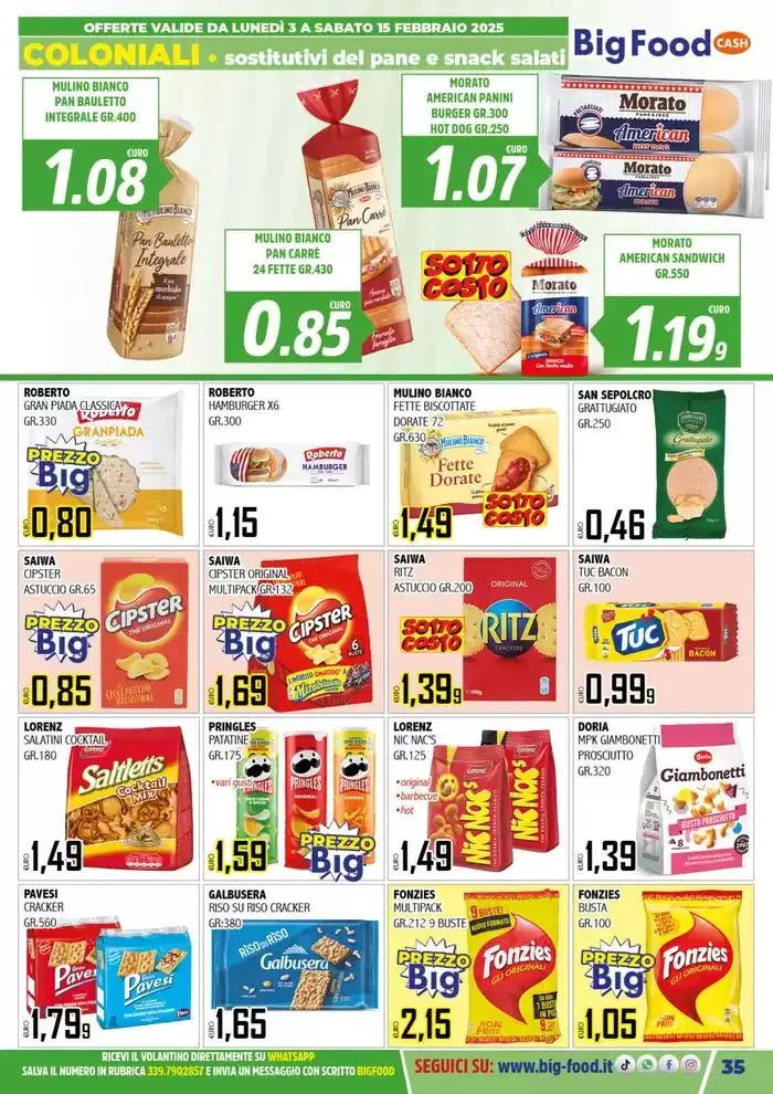 Carnevale innamorati della convenienza da 3 febbraio a 15 febbraio di 2025 - Pagina del volantino 35