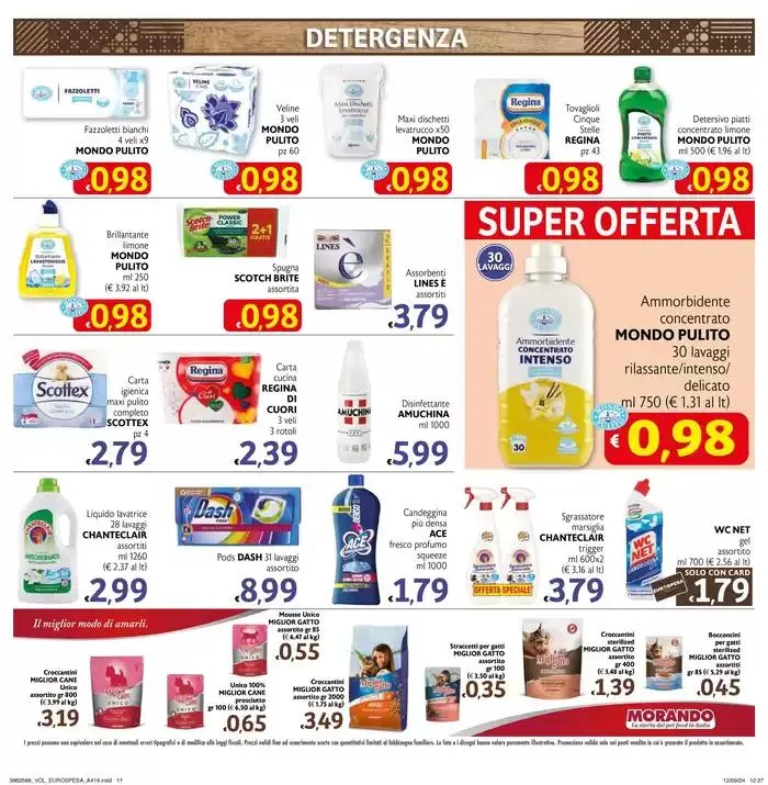 0.98 euro da 26 settembre a 9 ottobre di 2024 - Pagina del volantino 11