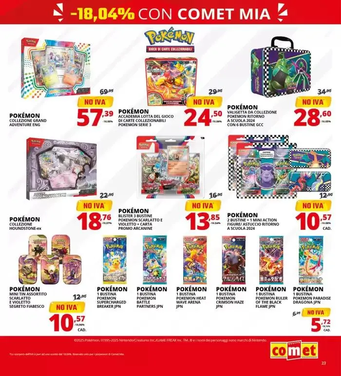 No IVA sul meglio della tecnologia! da 8 maggio a 21 maggio di 2025 - Pagina del volantino 23