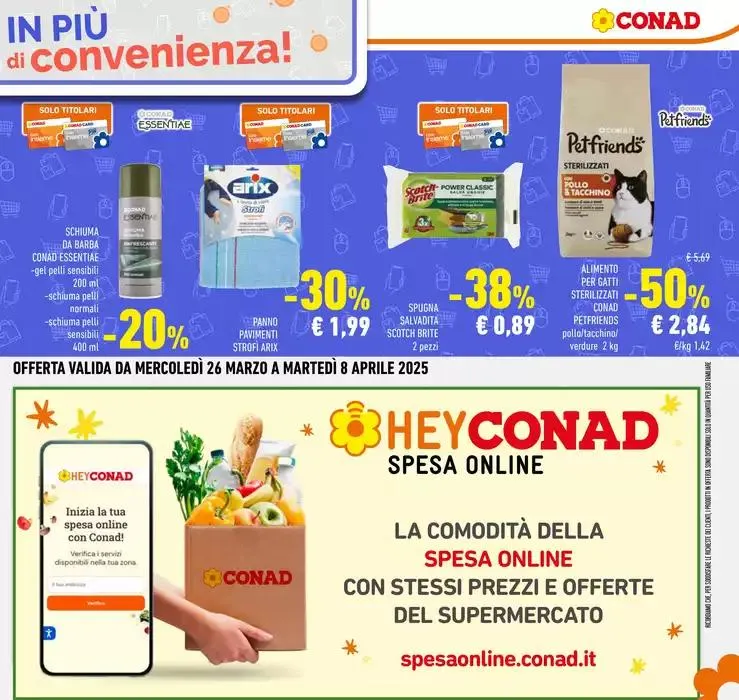 Sconti Fino al 50% da 26 marzo a 8 aprile di 2025 - Pagina del volantino 17