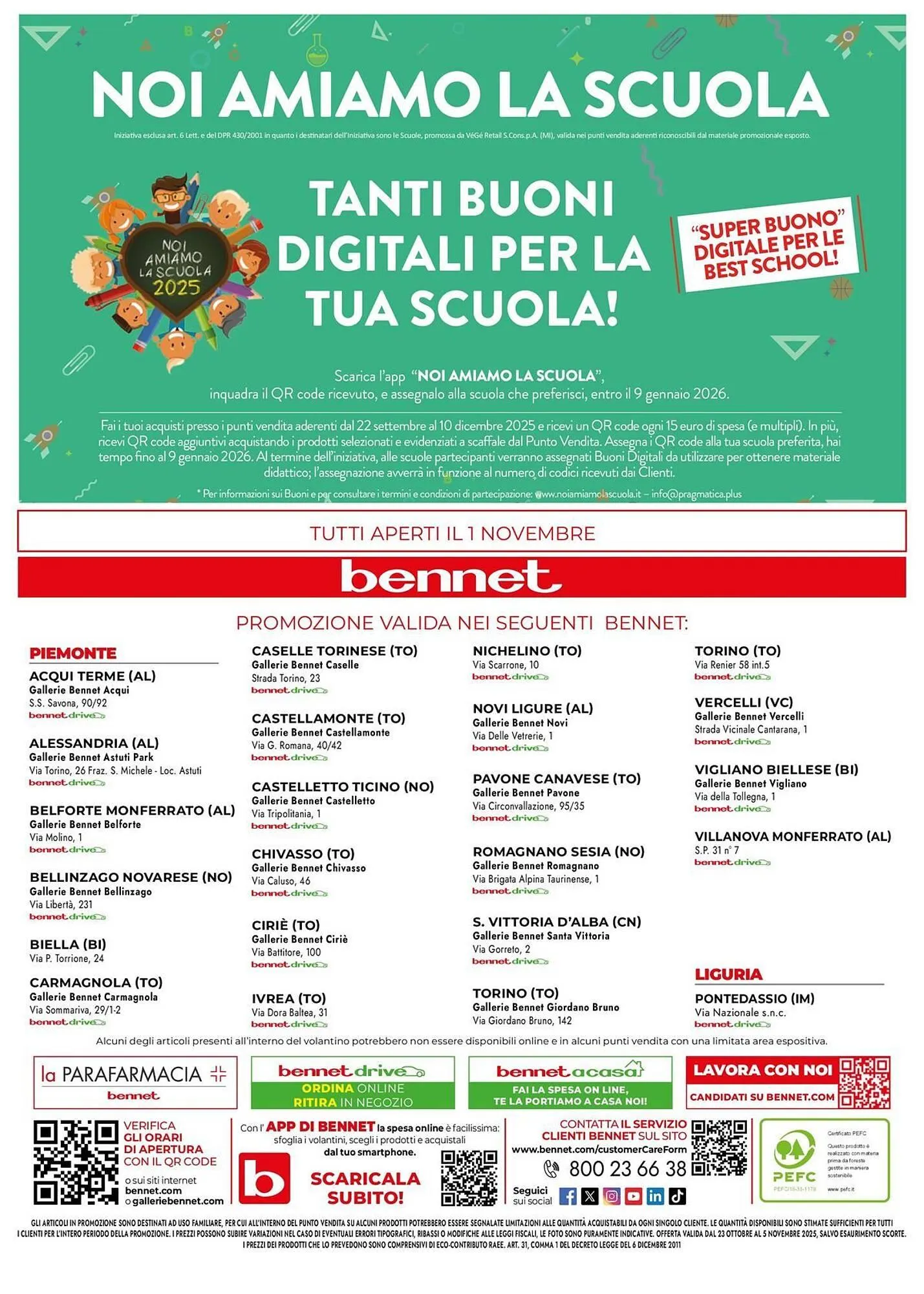 Volantino Bennet da 23 ottobre a 5 novembre di 2025 - Pagina del volantino 40