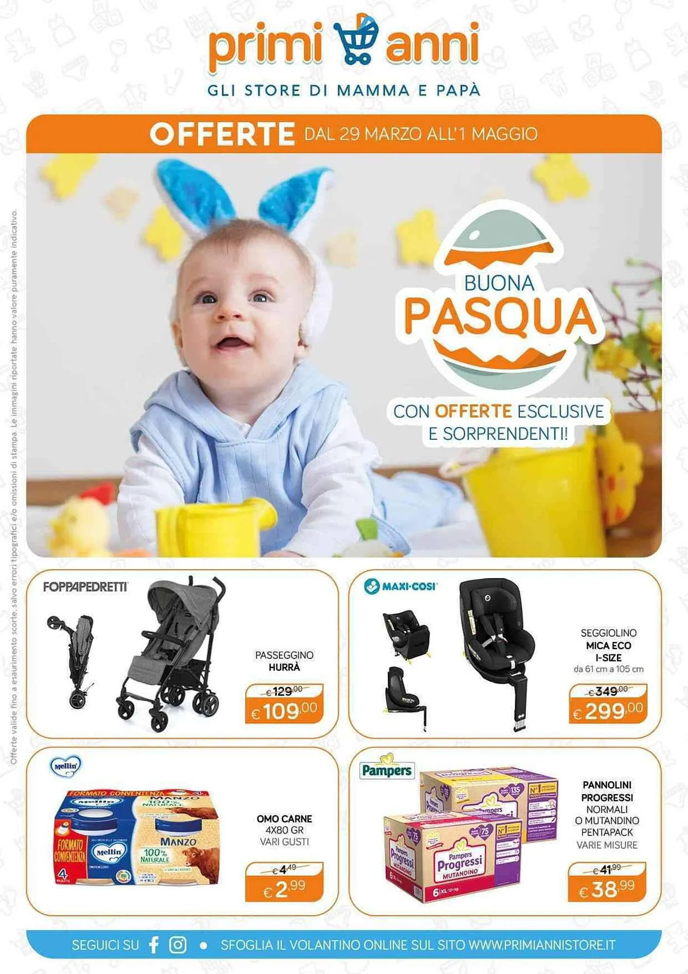 Volantino Primi Anni da 29 marzo a 1 maggio di 2024 - Pagina del volantino
