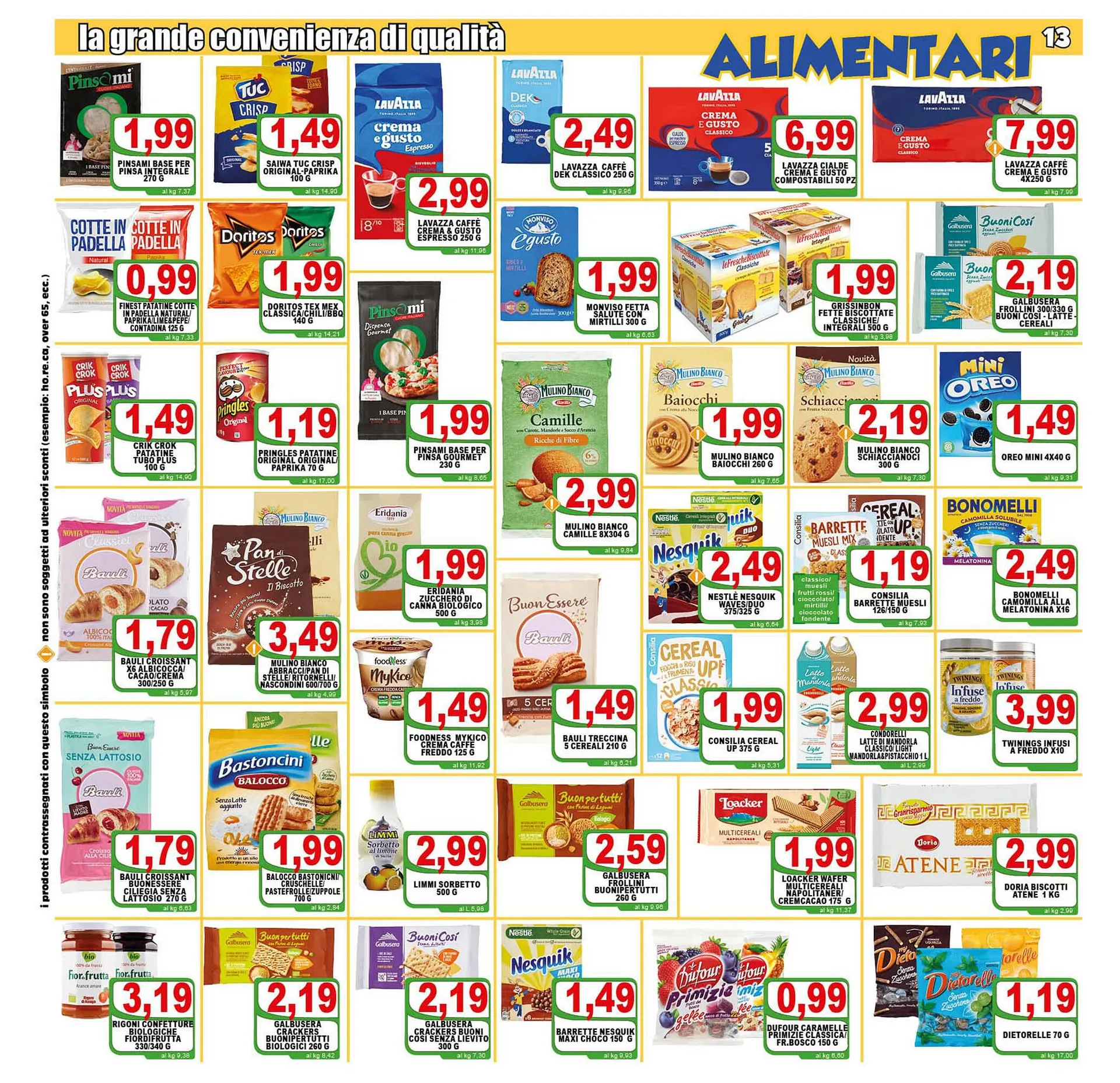 Volantino Top Supermercati da 11 agosto a 22 agosto di 2023 - Pagina del volantino 13