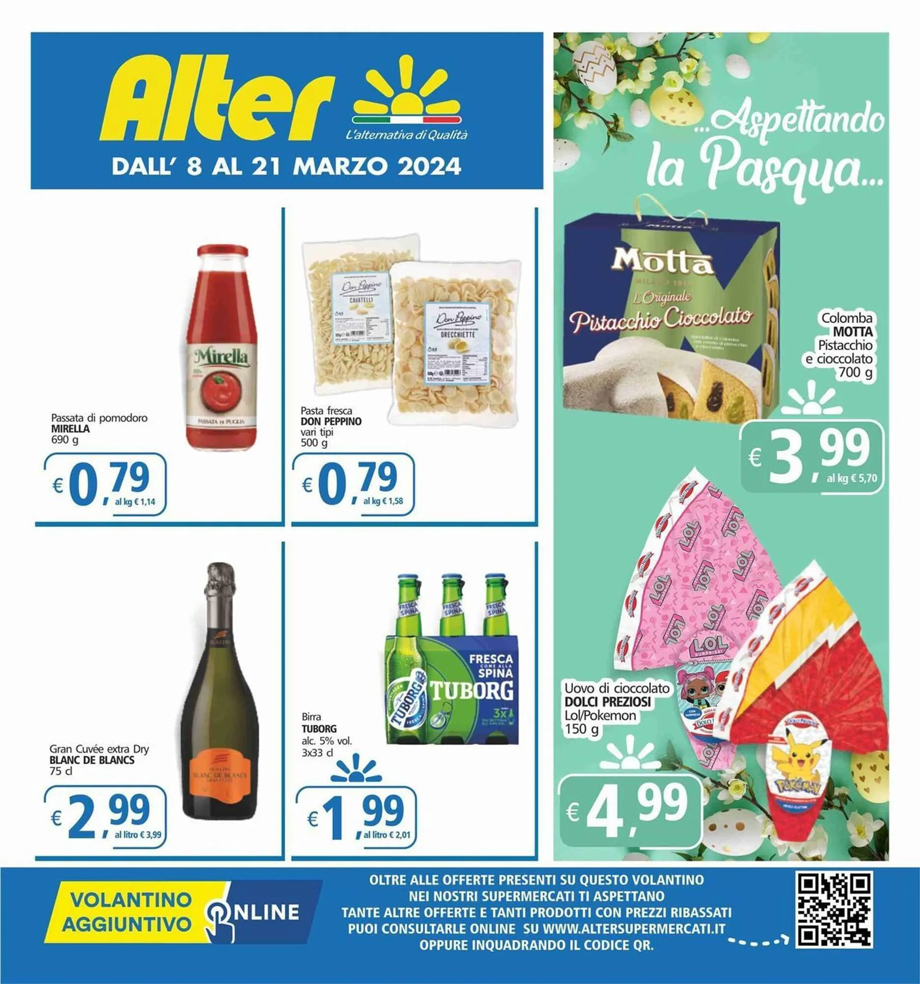 Volantino Alter Discount da 8 marzo a 21 marzo di 2024 - Pagina del volantino 1