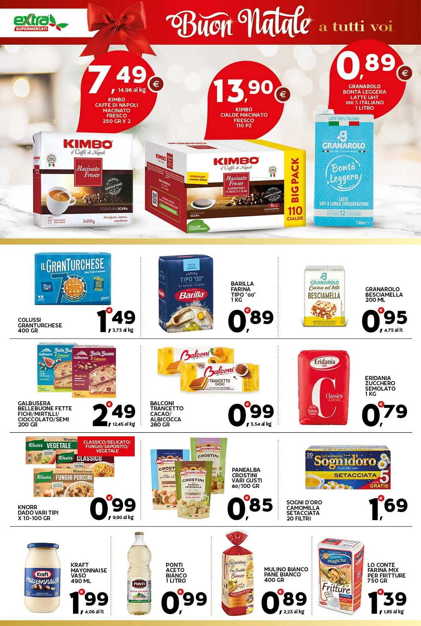 Volantino Extra Supermercati da 12 dicembre a 26 dicembre di 2025 - Pagina del volantino 16