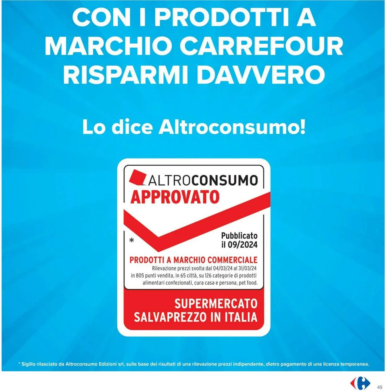 Carrefour Volantino attuale da 16 maggio a 28 maggio di 2025 - Pagina del volantino 45