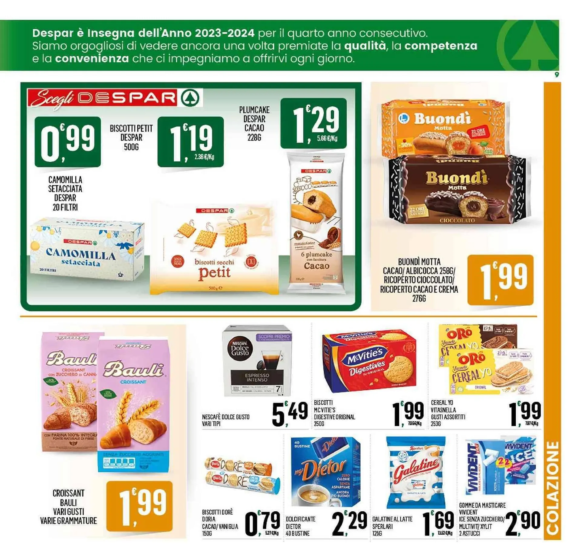 Volantino Despar da 9 maggio a 19 maggio di 2024 - Pagina del volantino 9