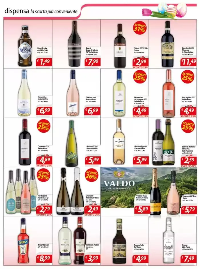 Auguriamo a tutti una serena Pasqua da 7 aprile a 21 aprile di 2025 - Pagina del volantino 8