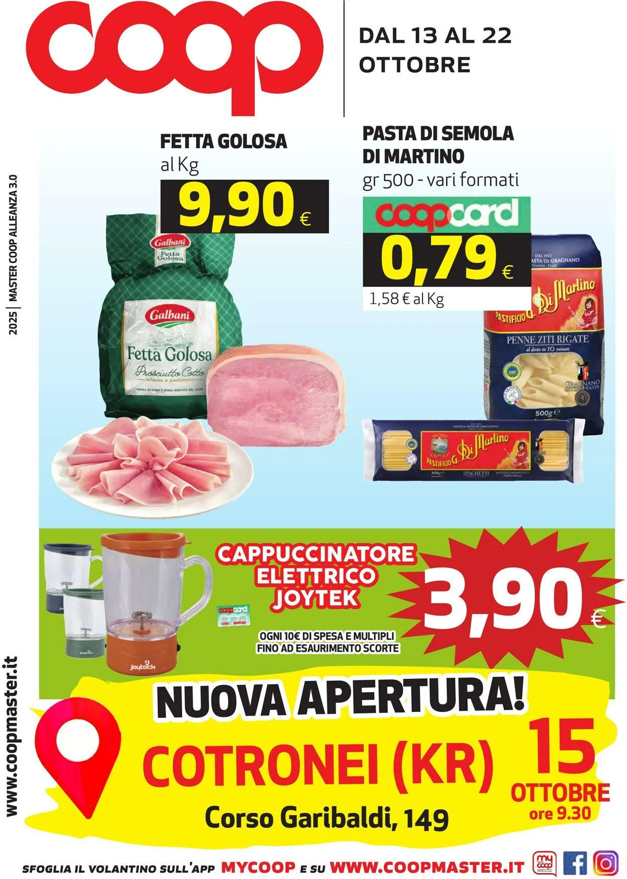 Coop Volantino attuale da 13 ottobre a 22 ottobre di 2025 - Pagina del volantino 1