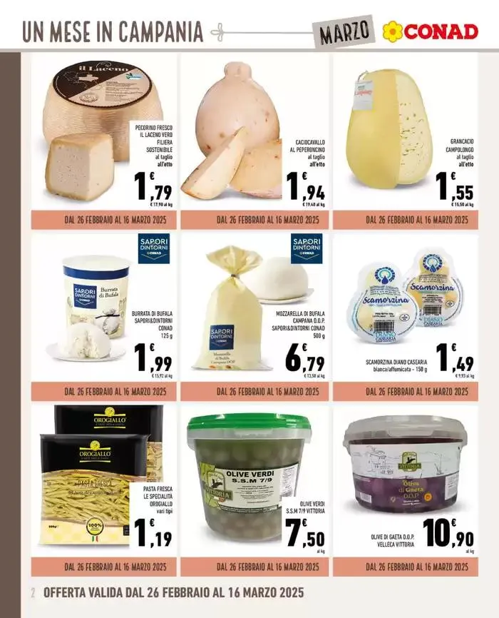 Un Mese in Campania da 26 febbraio a 31 marzo di 2025 - Pagina del volantino 2