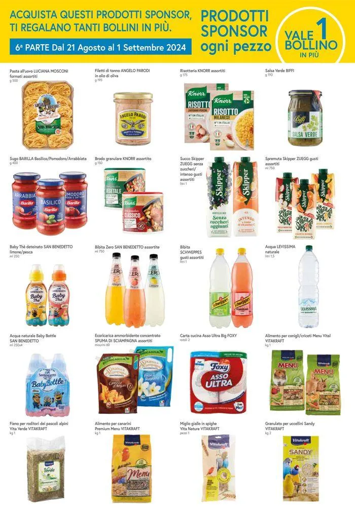 Raccolta Bollini da 21 agosto a 1 settembre di 2024 - Pagina del volantino 5