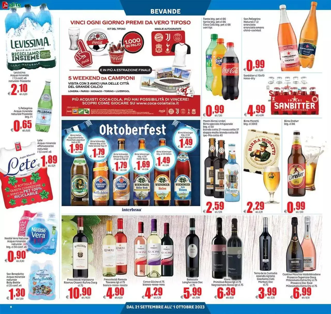 Volantino Elite Supermercati da 21 settembre a 1 ottobre di 2023 - Pagina del volantino 6