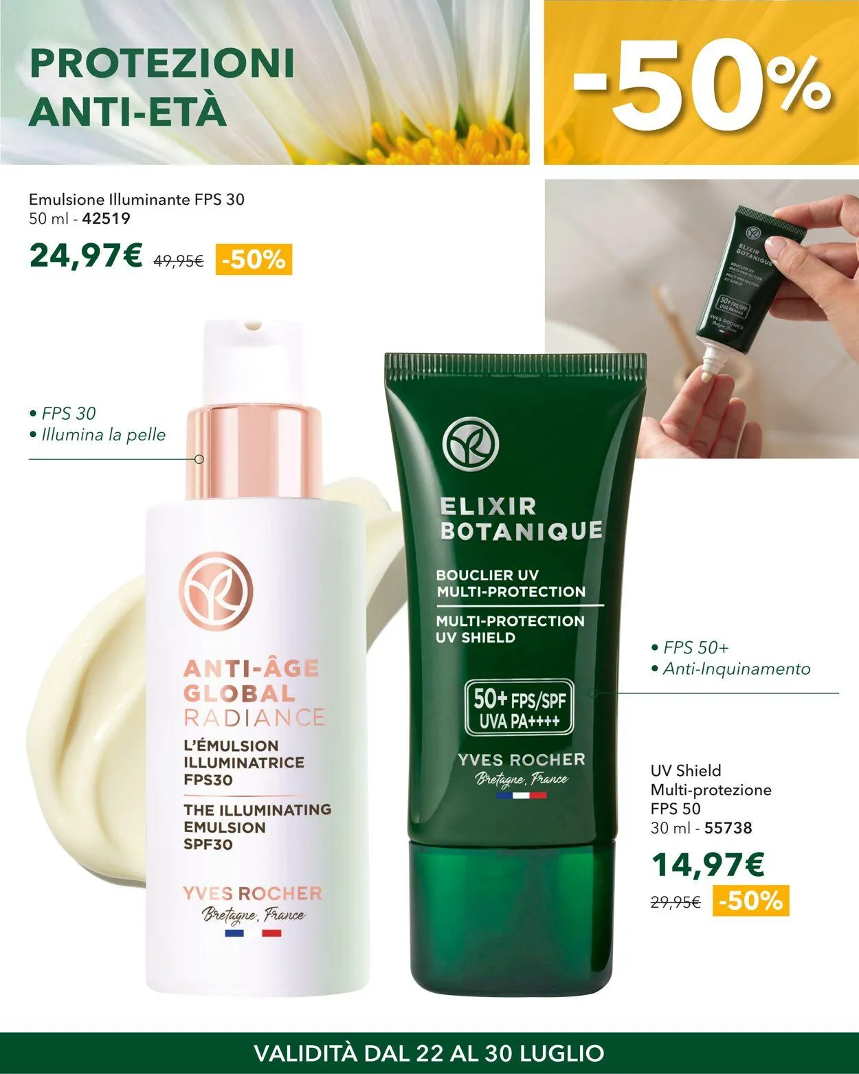 Yves Rocher Volantino attuale da 22 luglio a 30 luglio di 2025 - Pagina del volantino 2