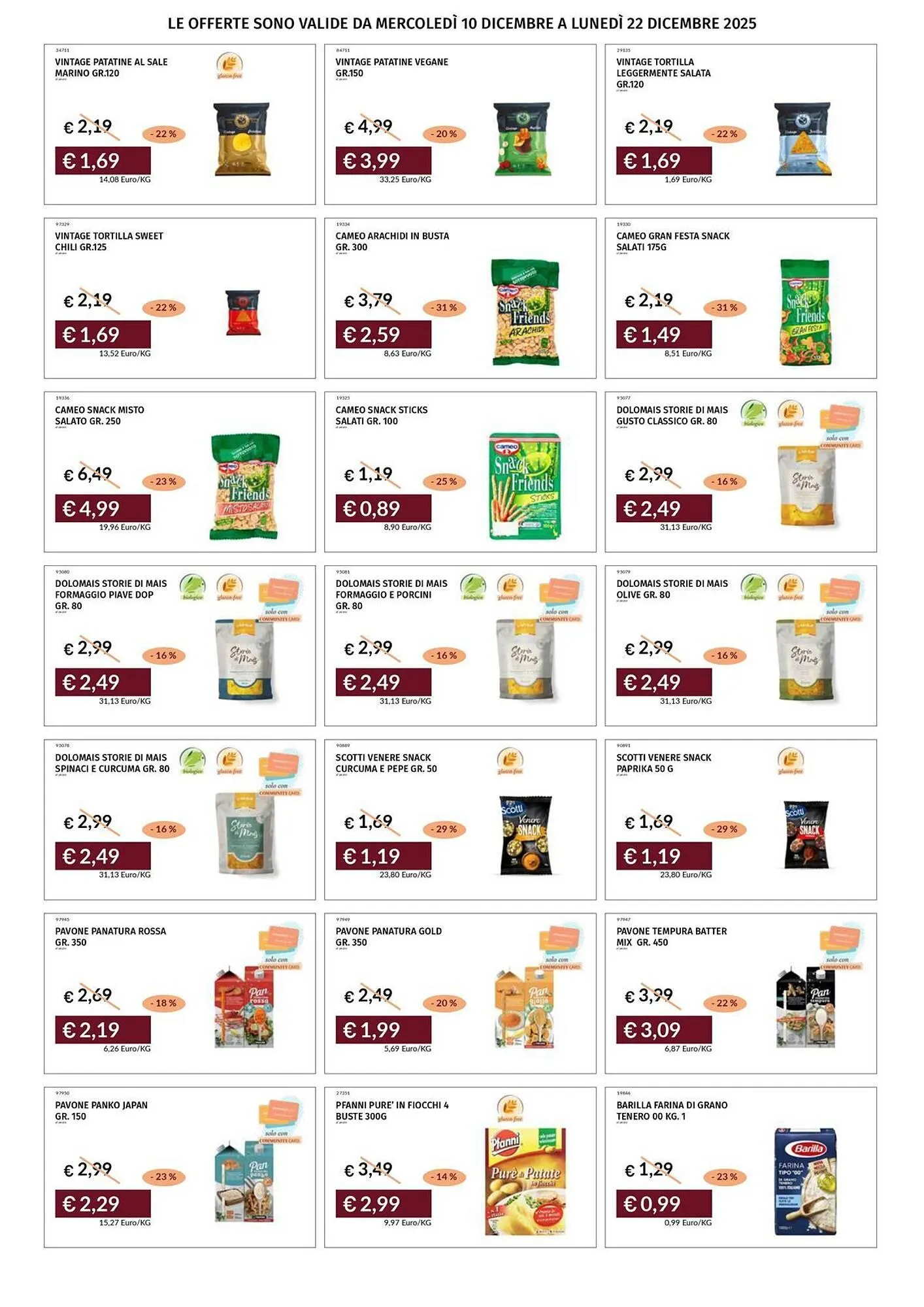 Volantino Prezzemolo e Vitale da 11 dicembre a 22 dicembre di 2025 - Pagina del volantino 42