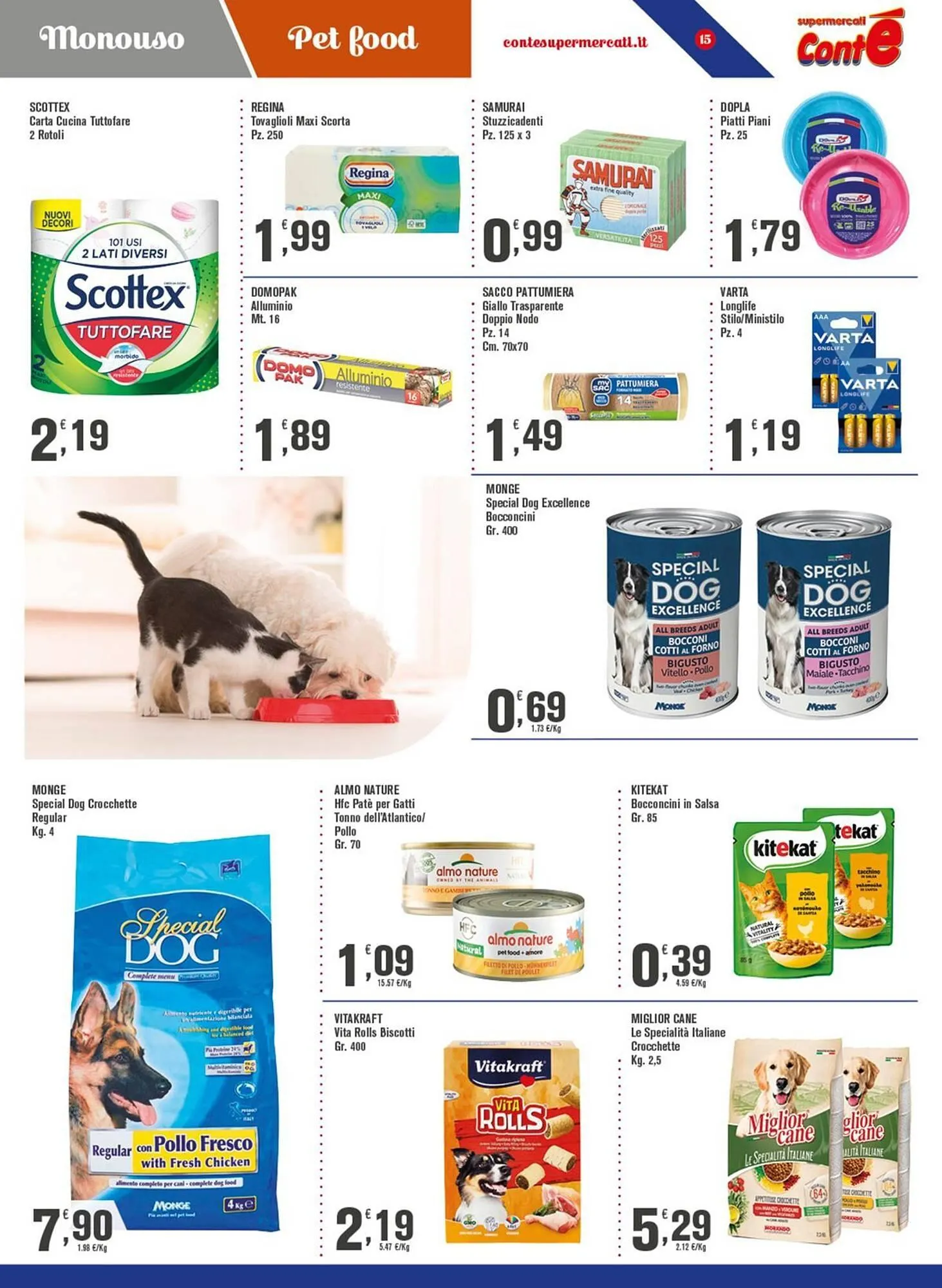 Volantino Conté Supermercati da 31 luglio a 10 agosto di 2025 - Pagina del volantino 15