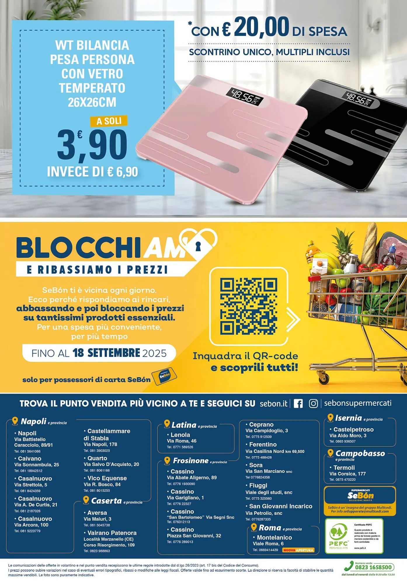 Volantino SeBón Supermercati da 29 agosto a 8 settembre di 2025 - Pagina del volantino 12