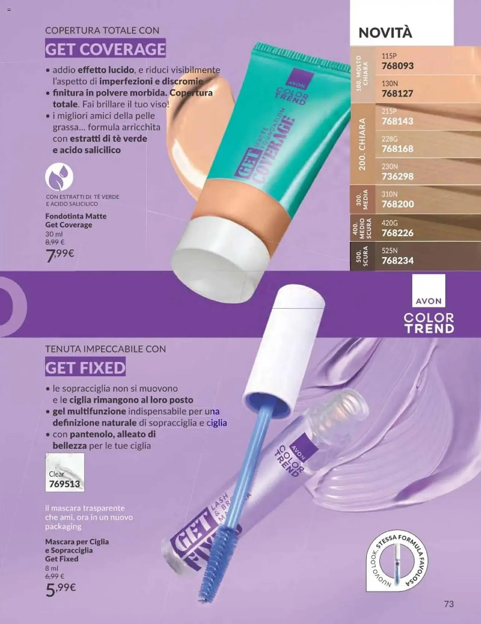 Catalogo Avon da 1 ottobre a 31 ottobre di 2025 - Pagina del volantino 73