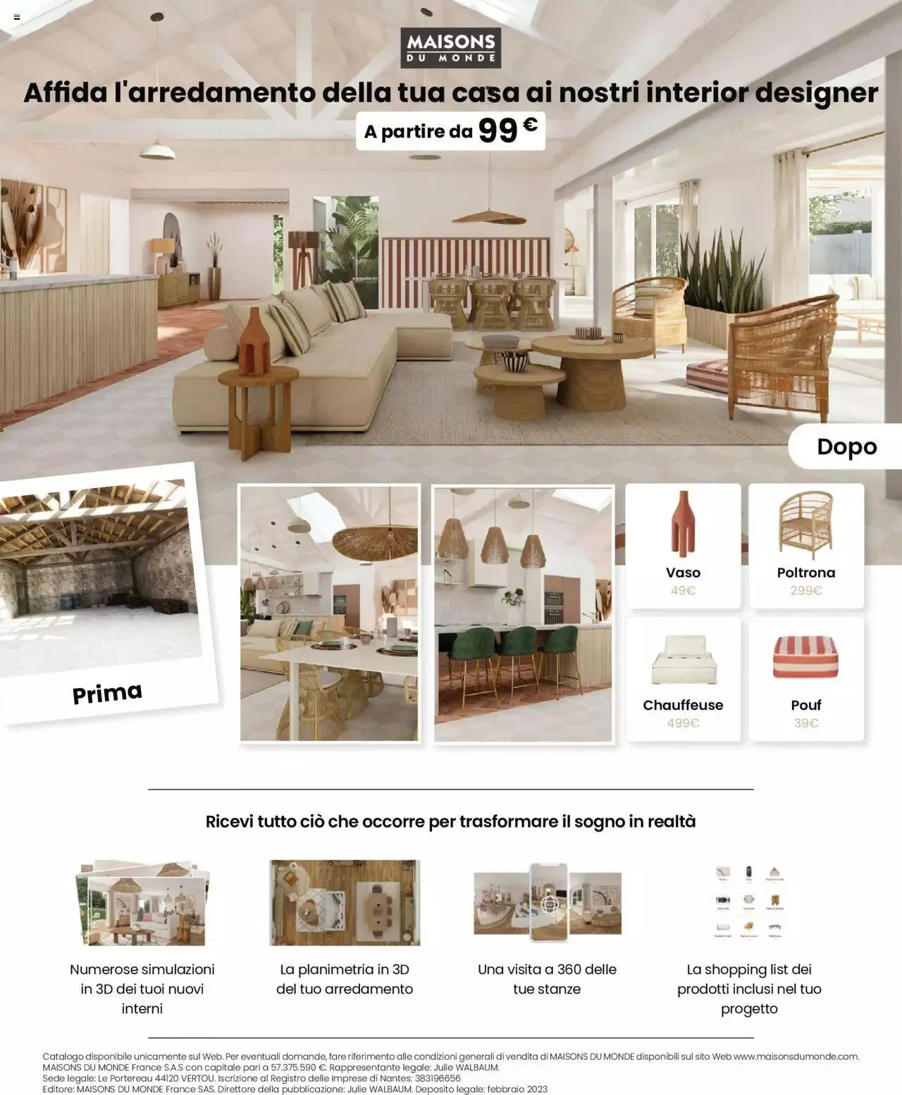 Volantino Maisons du Monde da 1 marzo a 31 dicembre di 2023 - Pagina del volantino 94