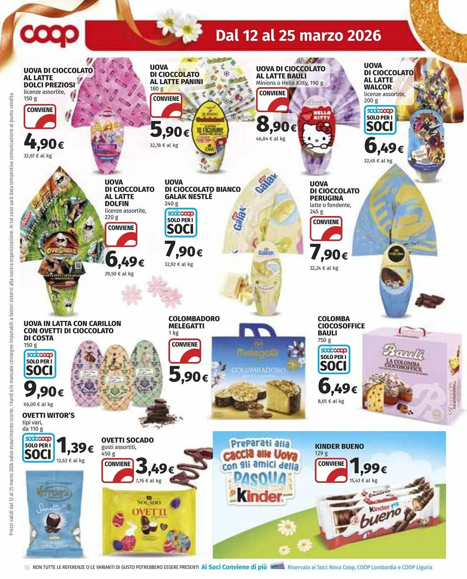 Volantino Coop da 12 marzo a 25 marzo di 2026 - Pagina del volantino 16