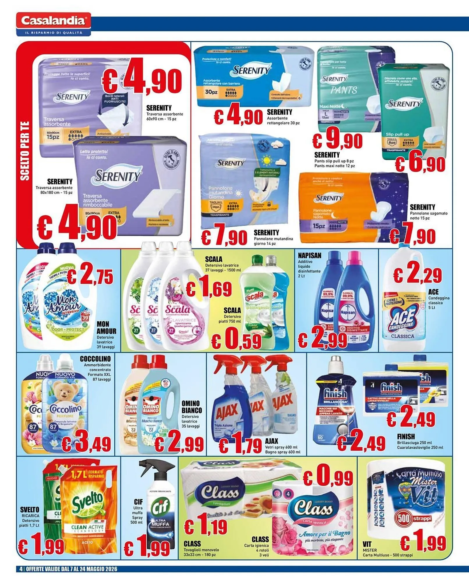 Volantino Casalandia da 7 maggio a 24 maggio di 2026 - Pagina del volantino 4