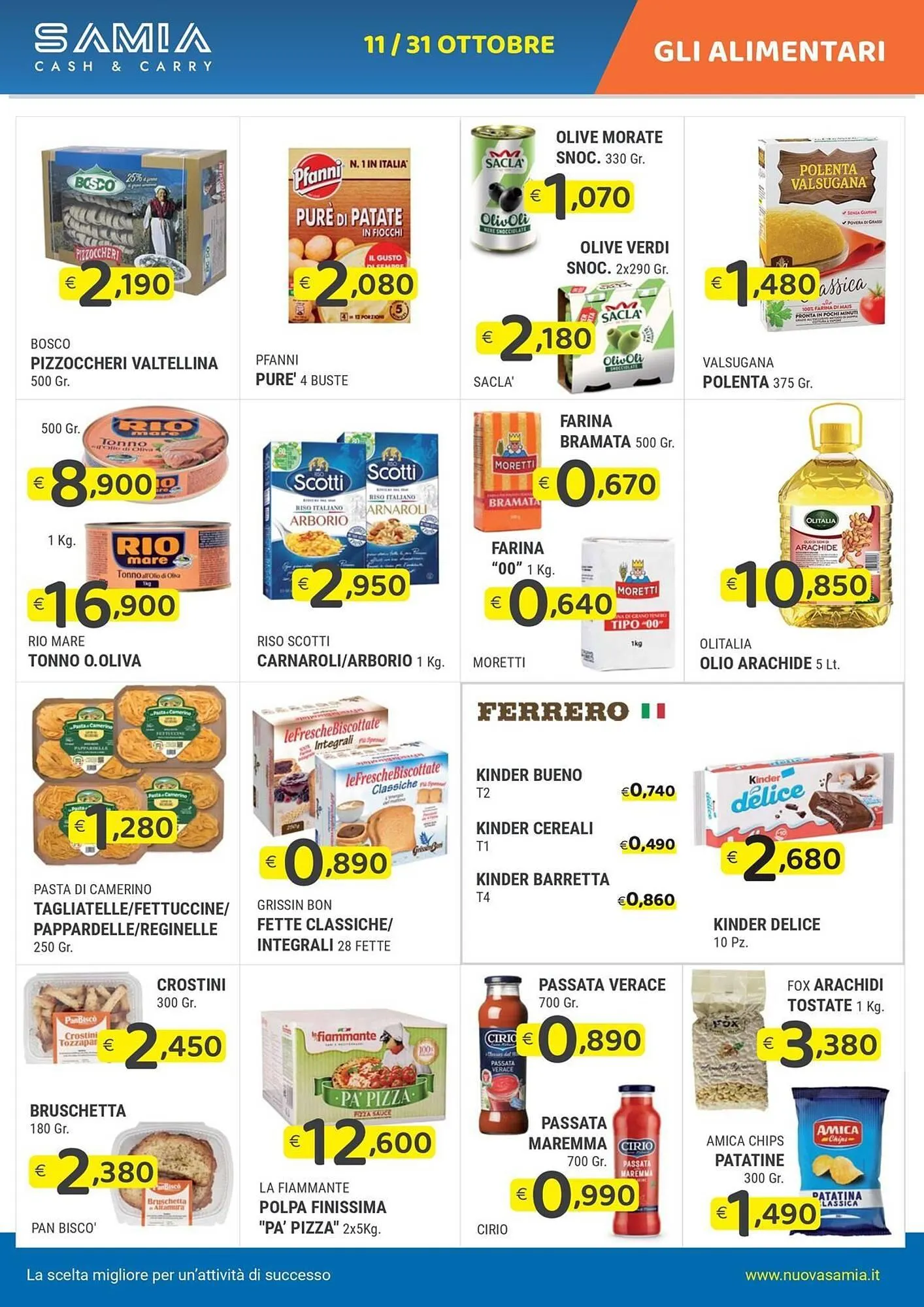 Volantino Samia Cash and Carry da 11 ottobre a 31 ottobre di 2025 - Pagina del volantino 4