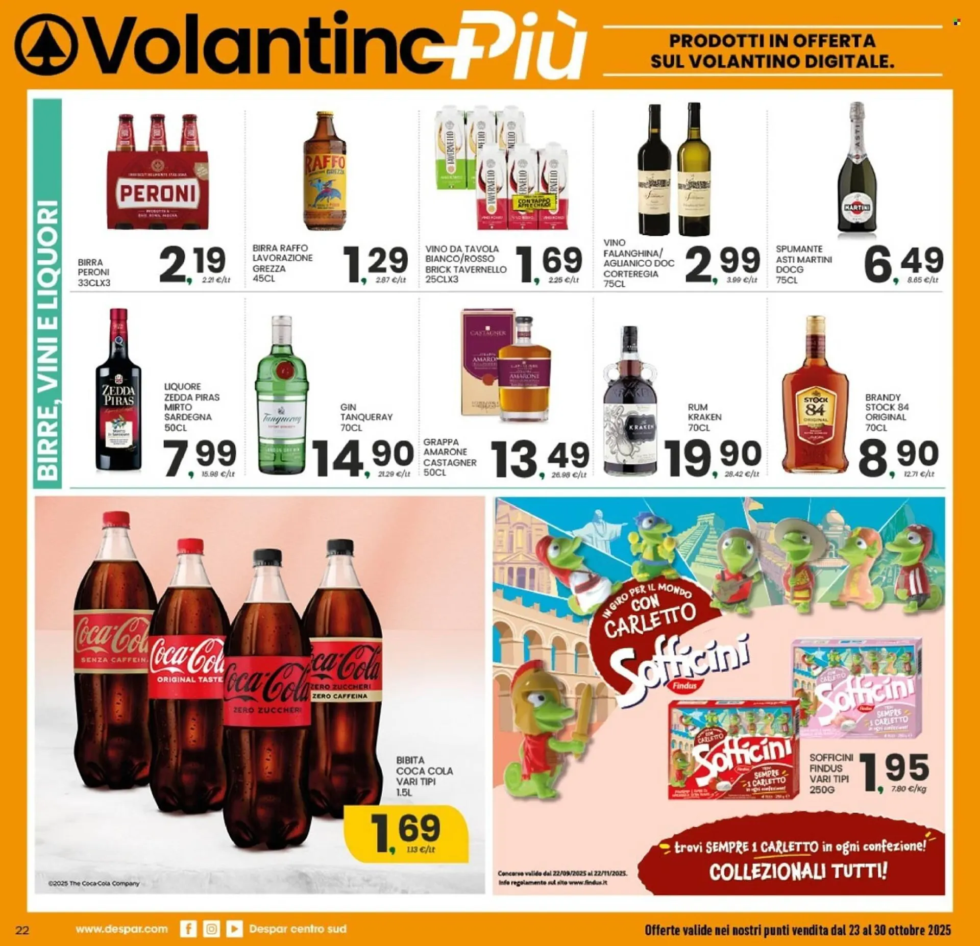 Volantino Despar da 23 ottobre a 30 ottobre di 2025 - Pagina del volantino 22