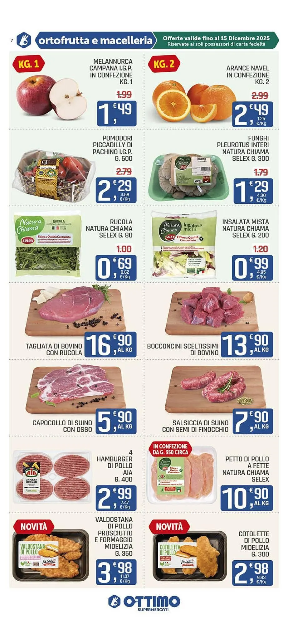 Volantino Ottimo Market da 3 dicembre a 15 dicembre di 2025 - Pagina del volantino 7