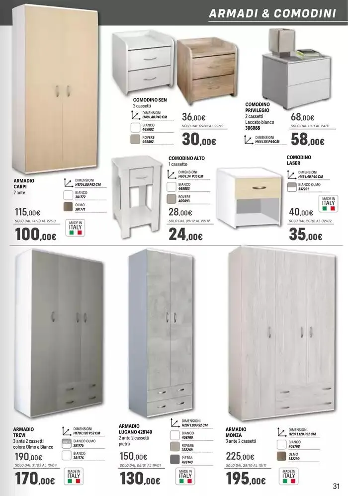 Catalogo mobile 2025 da 3 ottobre a 30 aprile di 2025 - Pagina del volantino 24