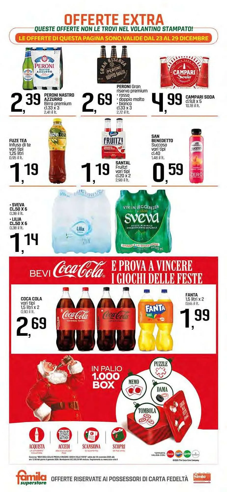 Volantino Famila Superstore da 23 dicembre a 29 dicembre di 2025 - Pagina del volantino 30