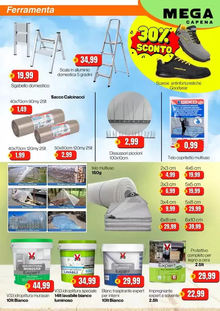 Mega Capena - Offerte che rinfescano da 28 aprile a 18 maggio di 2025 - Pagina del volantino 7