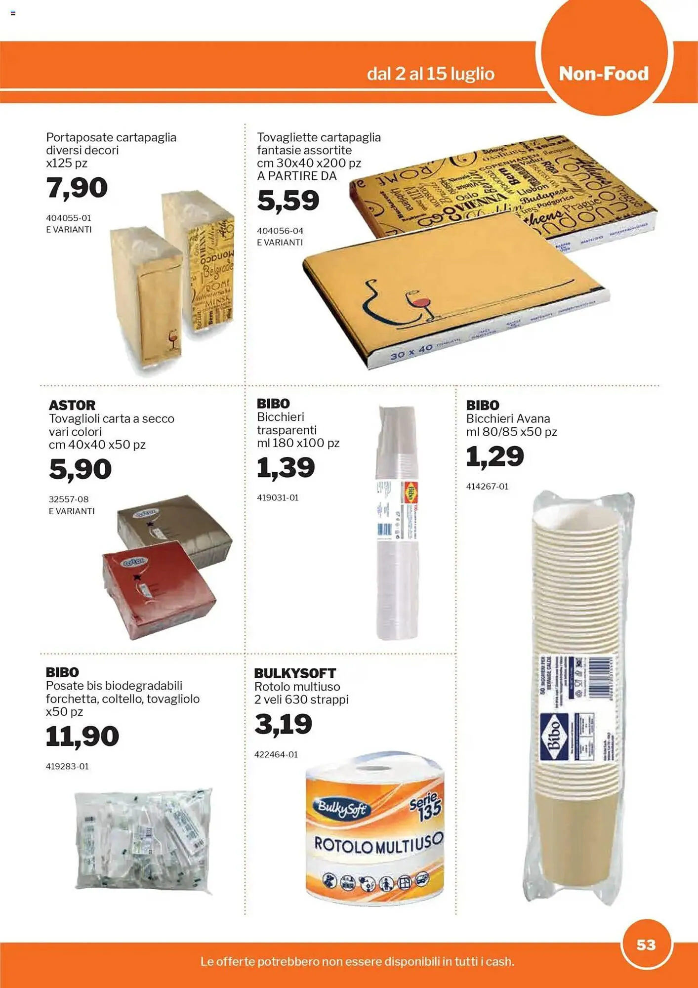 Volantino GrosMarket da 2 luglio a 15 luglio di 2025 - Pagina del volantino 53