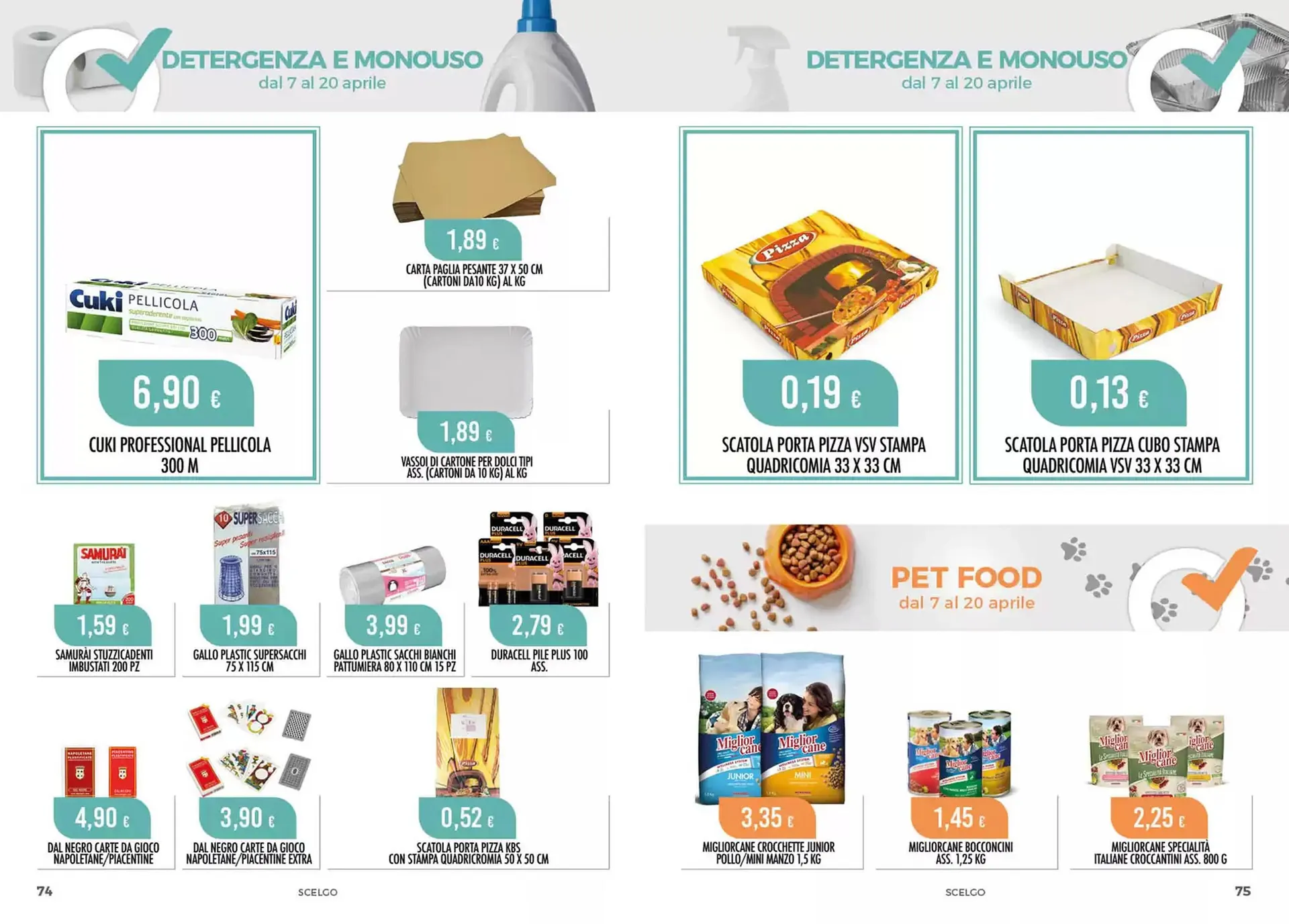 Volantino Scelgo da 7 aprile a 20 aprile di 2025 - Pagina del volantino 38