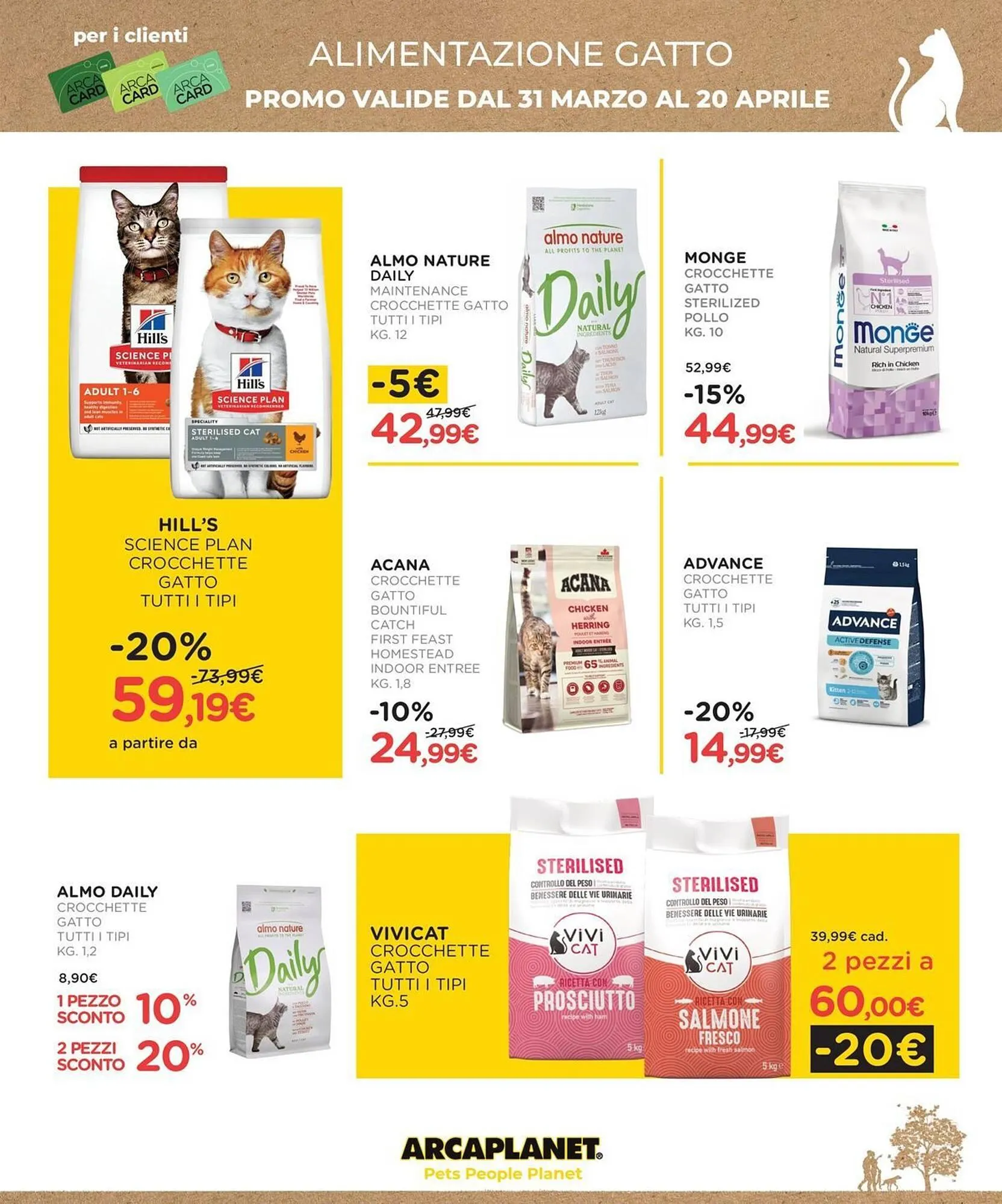 Volantino Arcaplanet da 31 marzo a 20 aprile di 2025 - Pagina del volantino 13