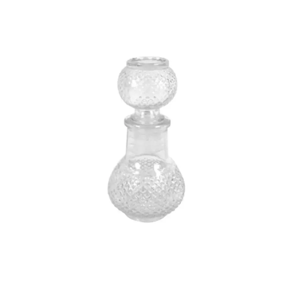 Bottiglietta in vetro lavorato 50ml