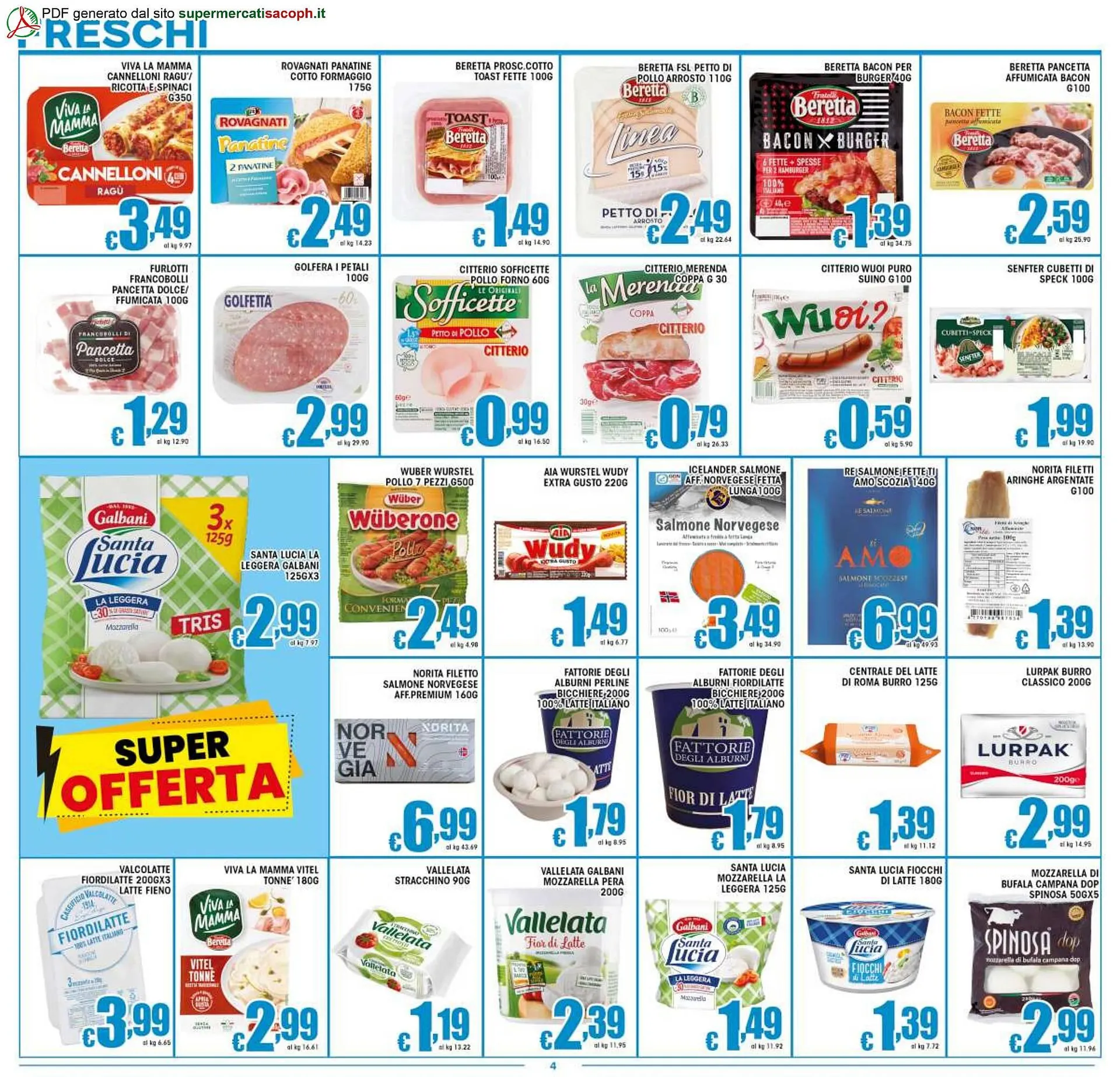 Volantino Sacoph da 25 febbraio a 4 marzo di 2026 - Pagina del volantino 4