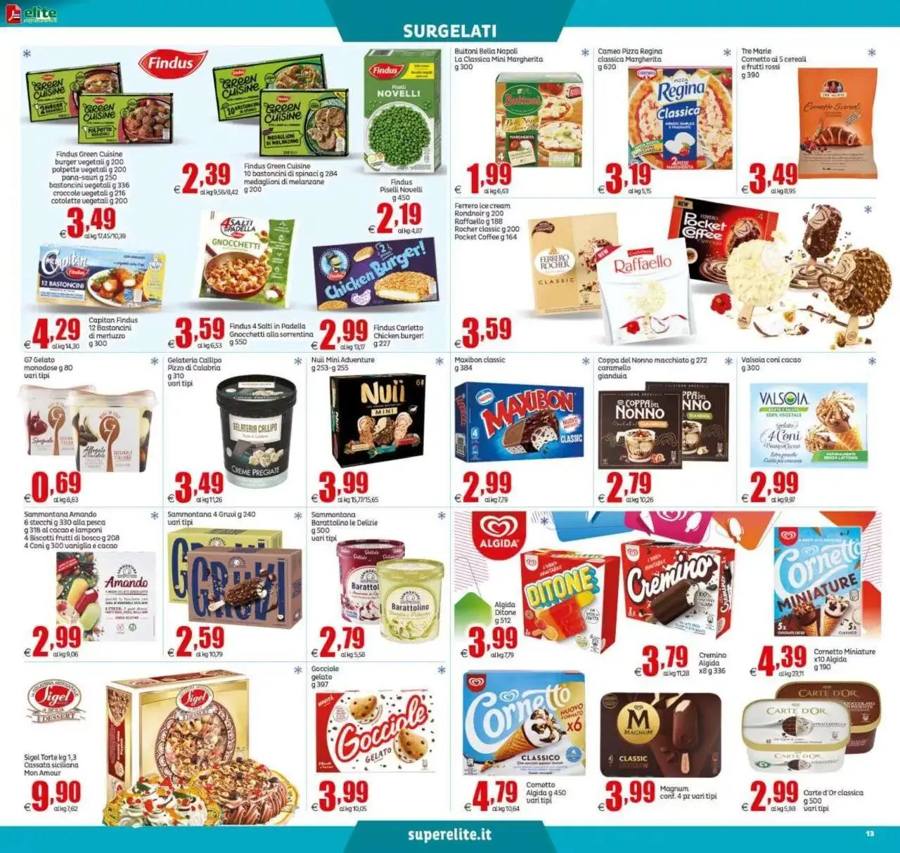 Volantino Elite Supermercati da 3 agosto a 13 agosto di 2023 - Pagina del volantino 13