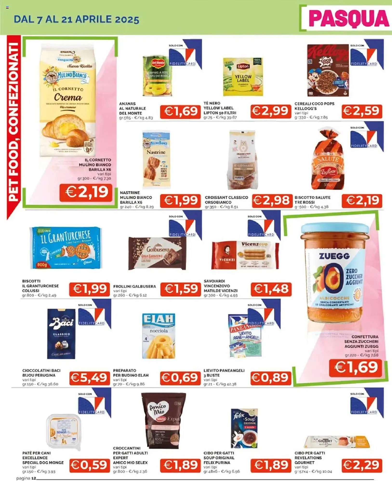 Volantino Mercatò da 7 aprile a 21 aprile di 2025 - Pagina del volantino 12