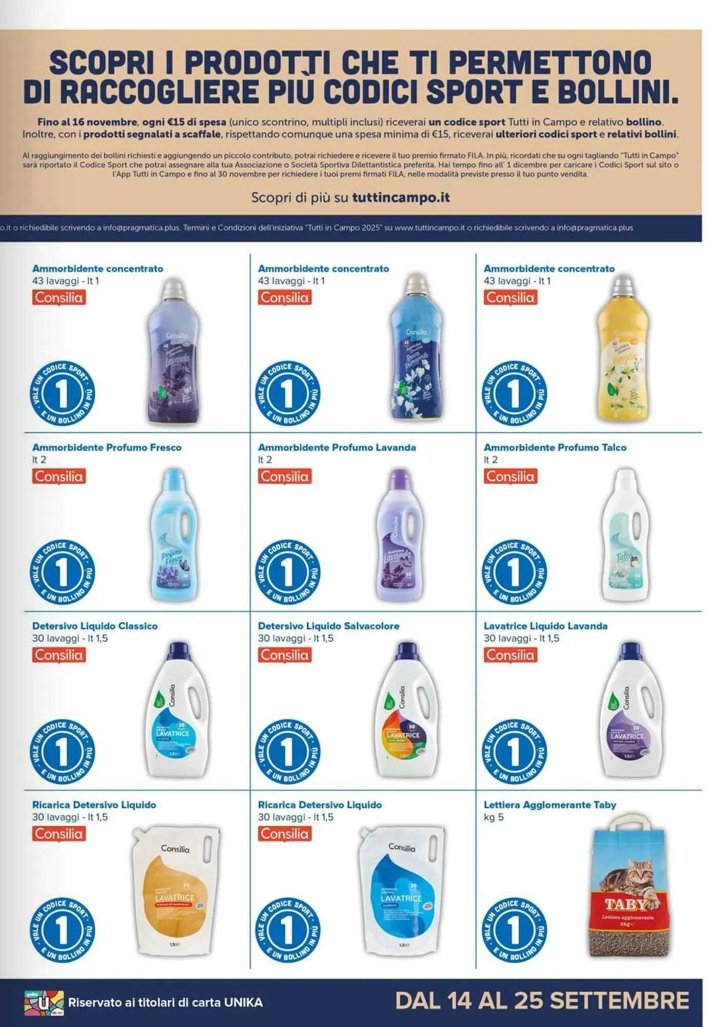 Volantino Oasi da 15 settembre a 16 novembre di 2025 - Pagina del volantino 23