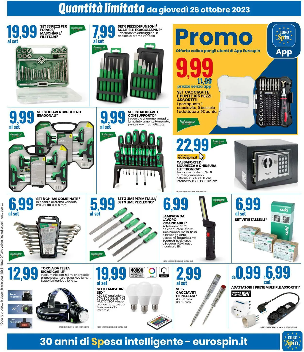 EURO Spin Volantino attuale da 2 novembre a 12 novembre di 2023 - Pagina del volantino 15