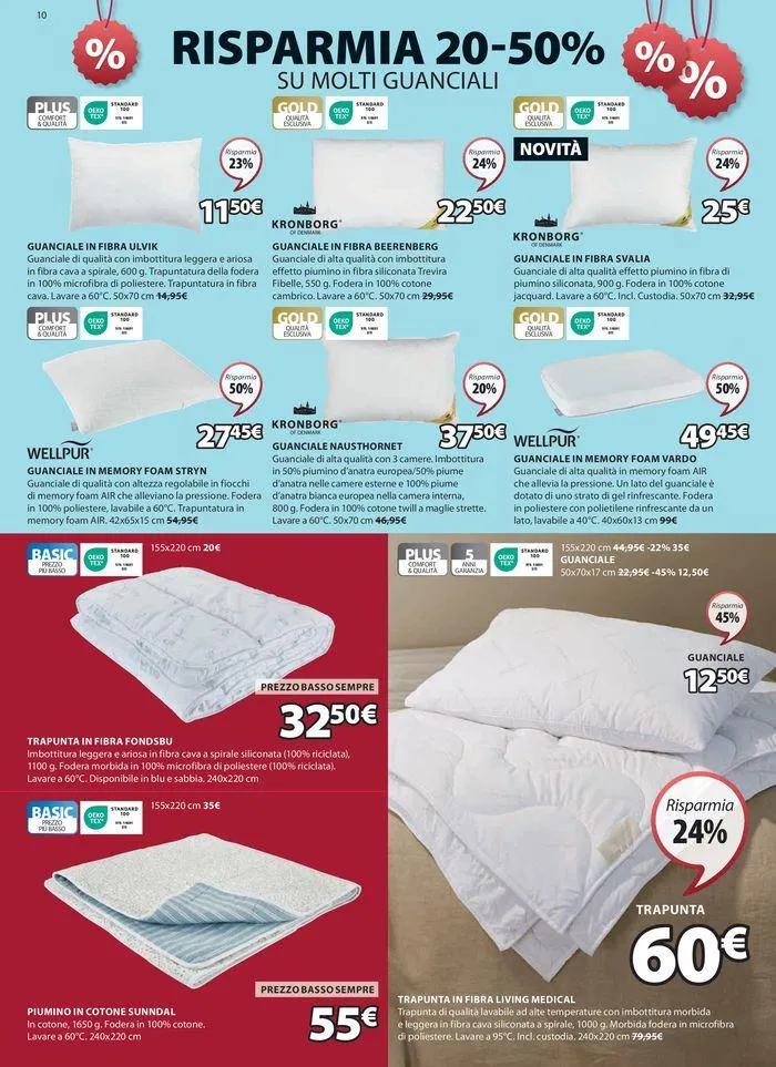 Saldi estivi da 25 luglio a 14 agosto di 2024 - Pagina del volantino 10