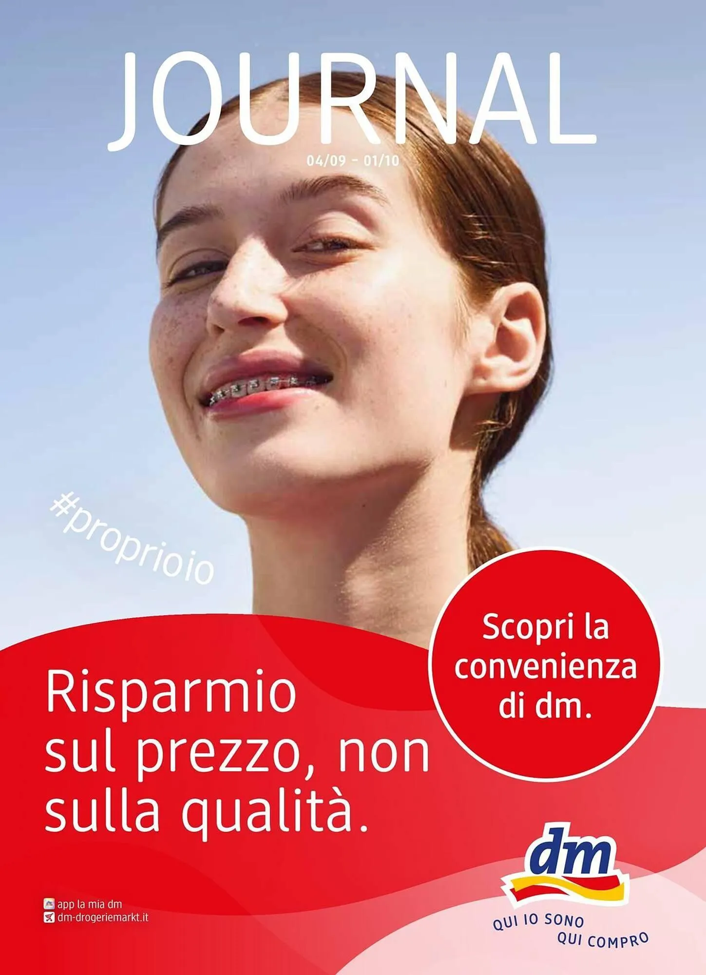 Volantino dm drogerie markt da 4 settembre a 1 ottobre di 2025 - Pagina del volantino 1