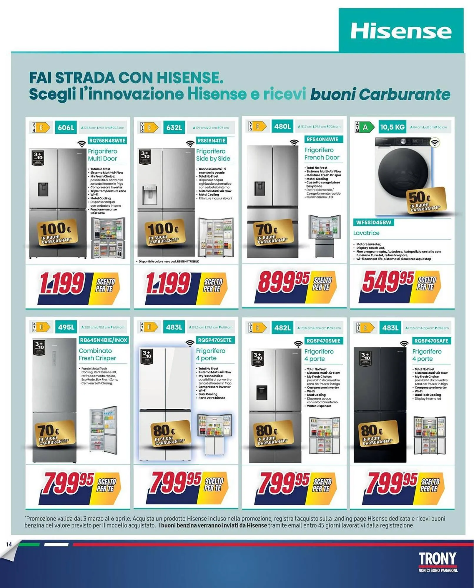 Volantino Trony da 7 marzo a 16 marzo di 2025 - Pagina del volantino 14