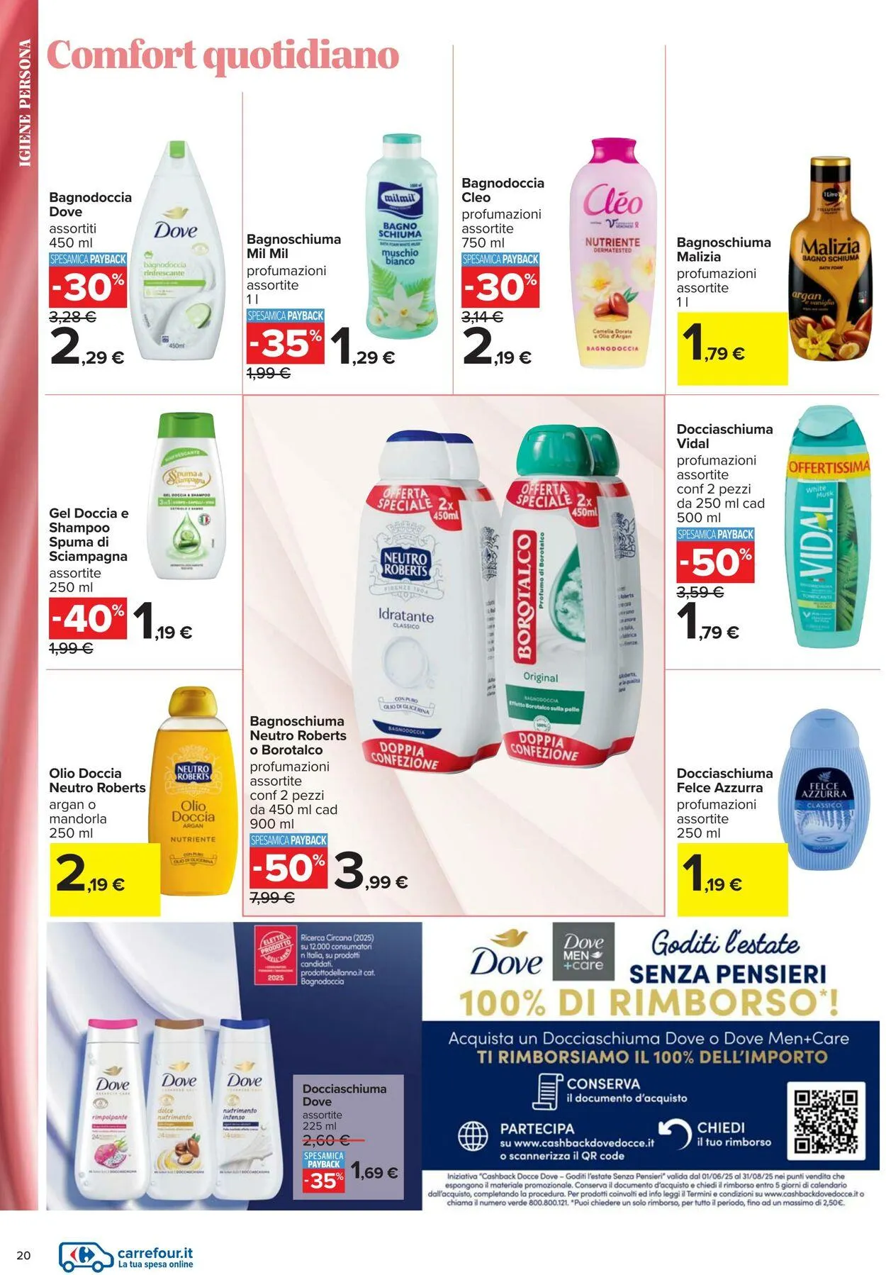 Carrefour Volantino attuale da 10 luglio a 24 luglio di 2025 - Pagina del volantino 20
