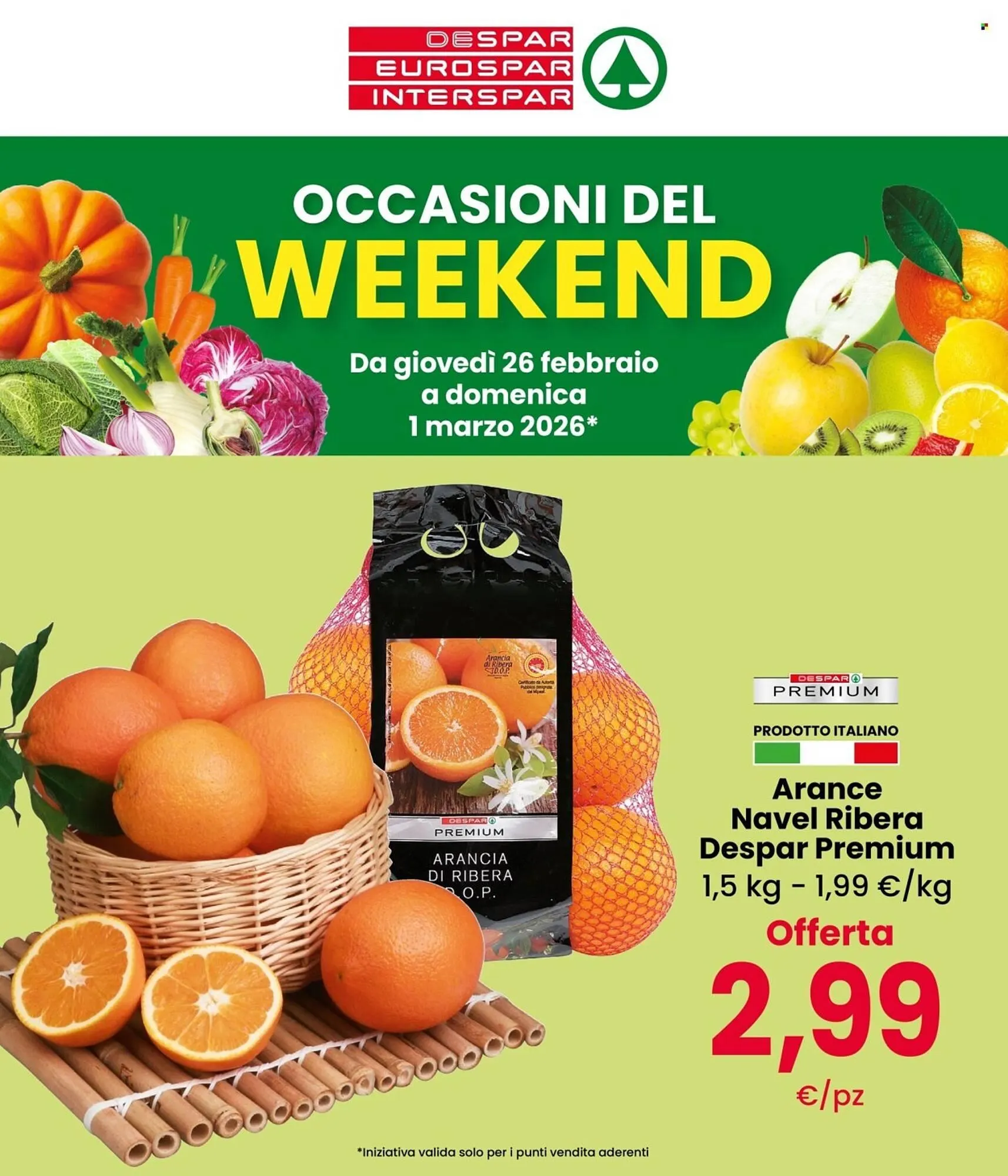 Volantino Despar da 26 febbraio a 1 marzo di 2026 - Pagina del volantino 1