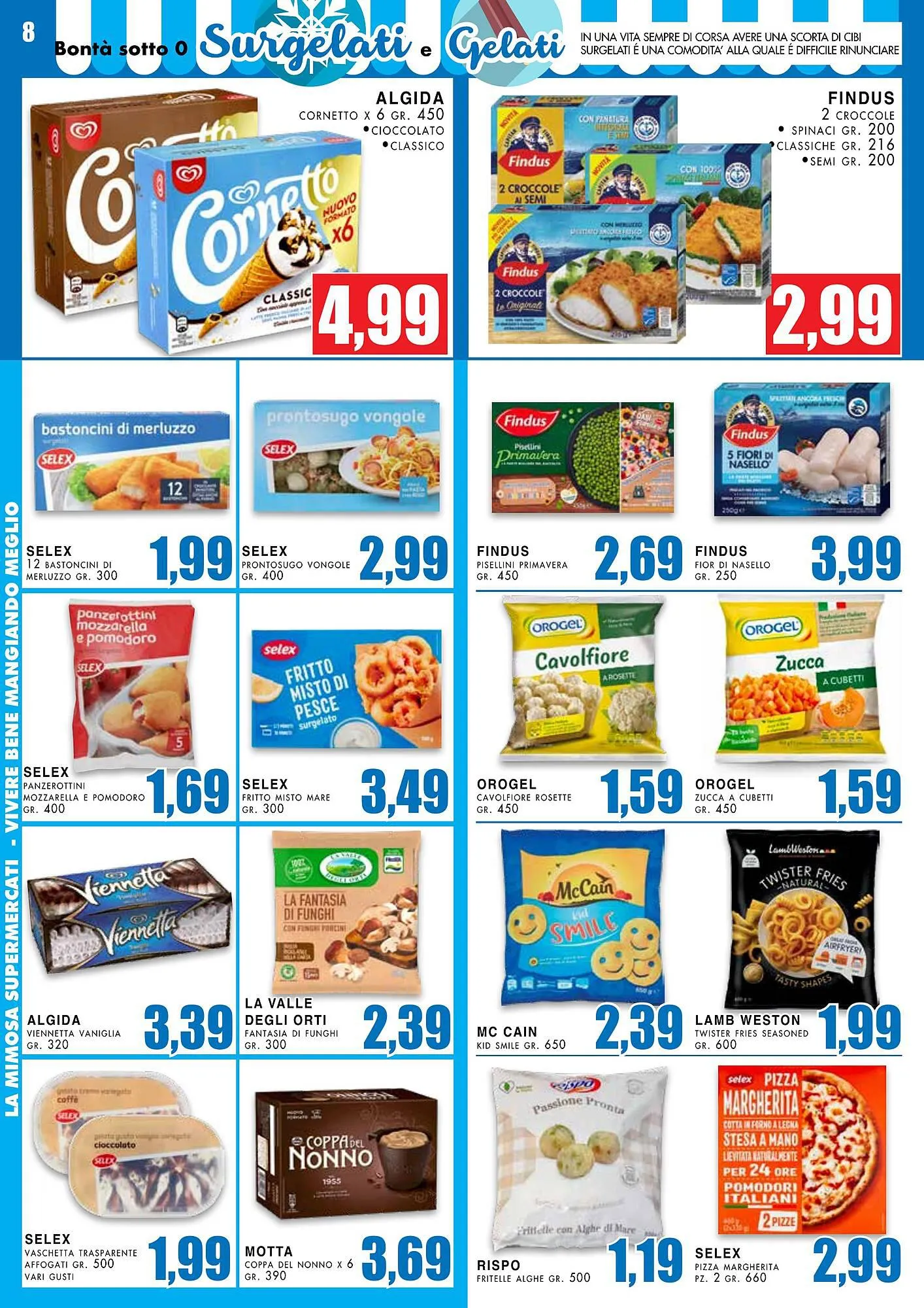 Volantino La Mimosa Supermercati da 15 aprile a 28 aprile di 2024 - Pagina del volantino 8